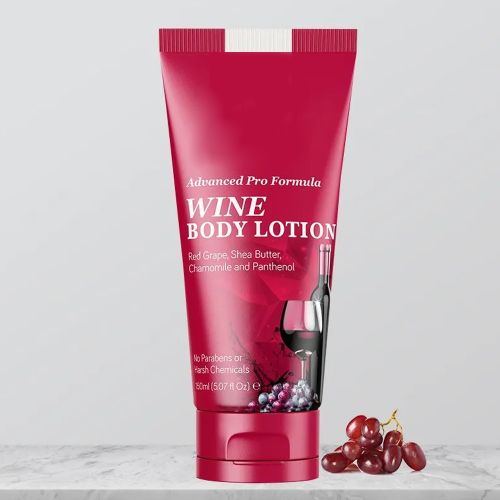 Red Wine Body Lotion, Packaging Type : Bottle
