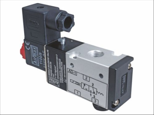 Aluminium Anodized 3/2 Way Single Solenoid Valve