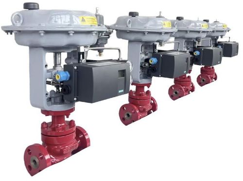 Diaphragm Pneumatic Control Valve, ASTM A216 Wcb, 3/4-3 Inch