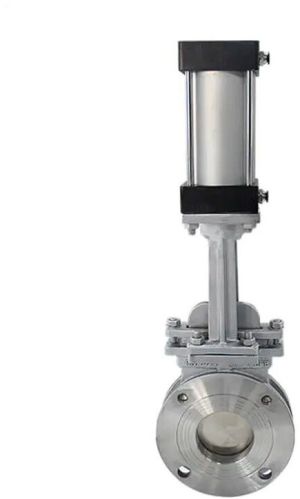 Pneumatic Knife Gate Control Valve, A351 CF8, 1/2-40 In, 300 LB