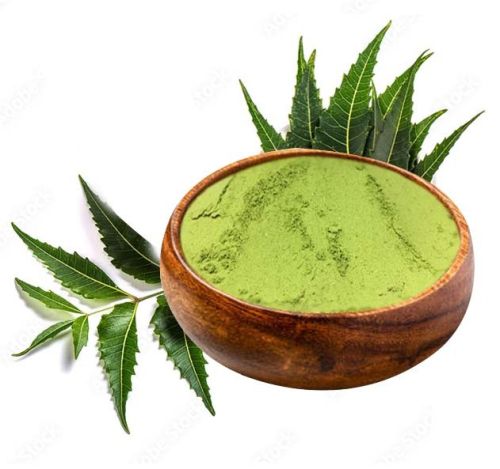 Neem leaf powder, Packaging Type : Green for Skincare, Haircare
