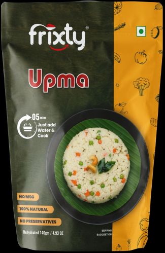 Ready to Cook Upma, Packaging Type : Pack for Serve Hot
