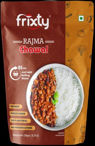 Ready to Eat Rajma Chawal for Serve Hot