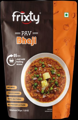 Ready to Eat Tasteful Pav Bhaji, Packaging Type : Pack