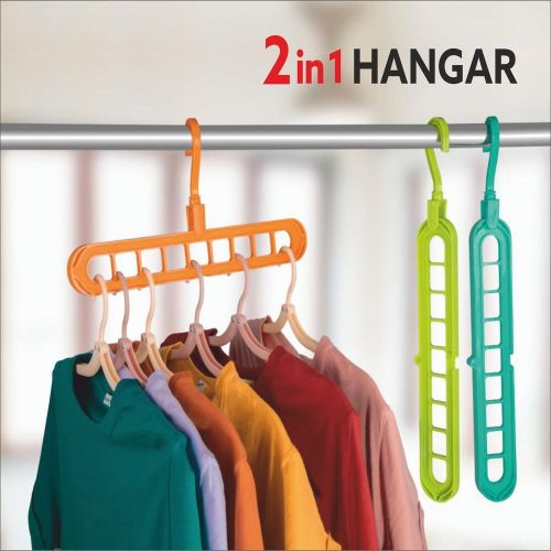 Rio Industries Plastic Multifunctional Double Hanger