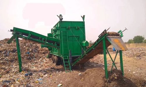 Mild Steel Ballistic Separator Machine For Solid Waste