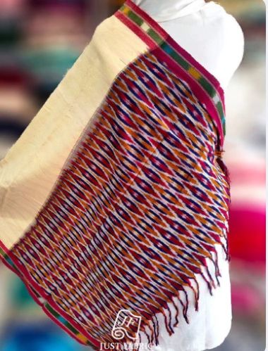 Chiffon Printed Cotton Dupatta (2.25m Length), Color : Dyeable