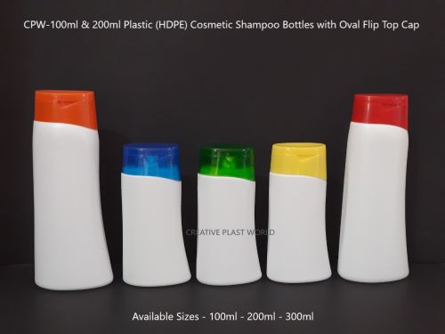 Plastic Cosmetic Shampoo Bottles, Brand Name : Cpw