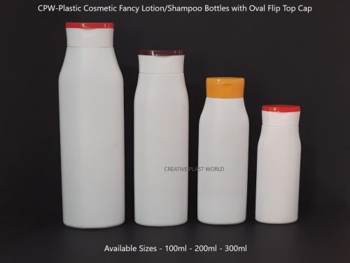Plastic Fancy Shampoo Bottles 100ml - 200ml - 300ml