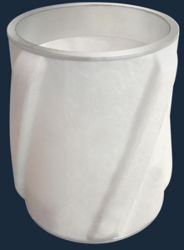 Spiral Vanes with Swage Metal Ring for Downhole Centralization