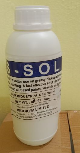 S-SOL Liquid Stain Remover, Packaging Type : Transparent