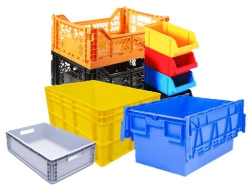 Plastic Crates for Storage Transportation