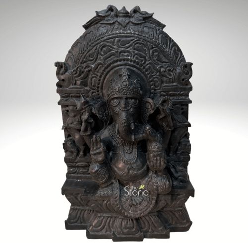 Blackstone 15 Inch Ganesha Idol, Weight : 9-12 Kg