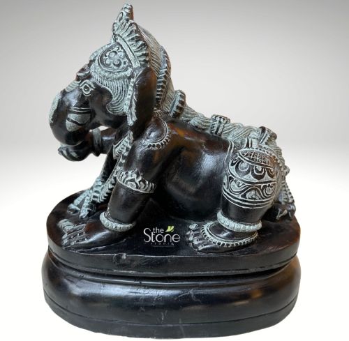 Blackstone Crawling Ganesha Statue 10″