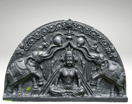 Fibre Goddess Lakshmi Wall Mural 3ft