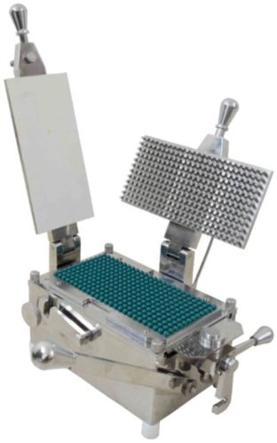 Manual Capsule Filling Machine, Color : Silver