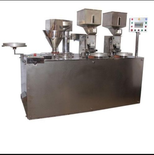 Semi Automatic Capsule Filling Machine, Color : Silver