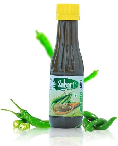 Green Chilly Sauce for Food Condiment