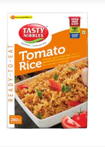 Ready To Eat Tomato Rice, Packaging Type : Pouch