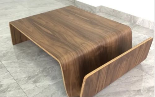 Meranti Wood Curv Centre Table