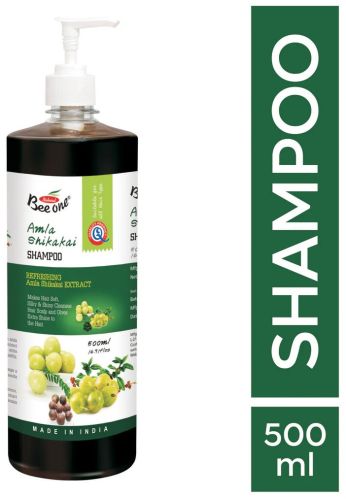 Amla Shikakai Shampoo 500ML, Packaging Type : Bottle