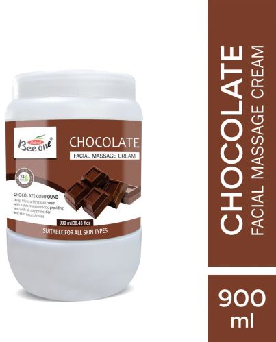 Chocolate Massage Cream 900ML, Color : Brown