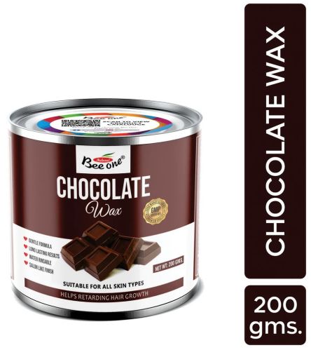 Chocolate Wax 200g, Color : Brown, Packaging Type : Container