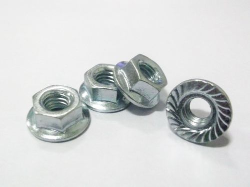 Steel Flange Nuts, Color : Black, Silver, Grade : 8, 10, 12