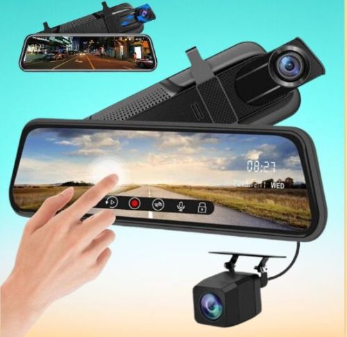 Plastic Mirror Display Dash Camera