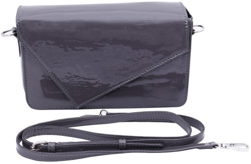 Latest Patent Boxy Sling Handbag for Women