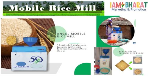 Stainless Steel Mini Rice Mill Machine, Color : Silver