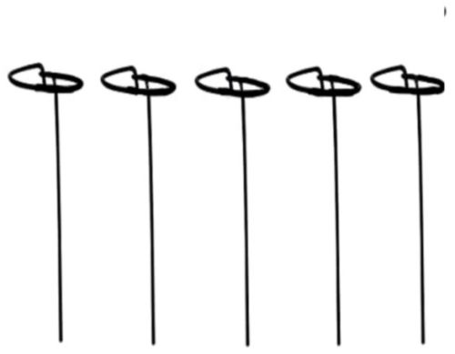 Garden Deco Metal Plant Support Cages Stakes