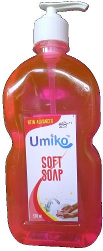 Umiko Liquid Soft Soap, Packaging Type : Bottle for Handwashing