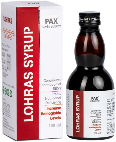 Ayurvedic Lohras Syrup For Increase Hemoglobin Levels