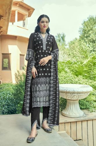 Women Georgette Kurta Set WITH Cotton Lining