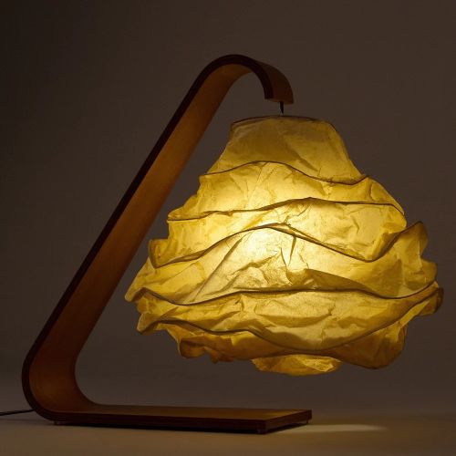Banana Fibre Paper Oslo Table Lamp
