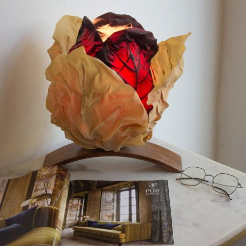 Handmade Paper Vineyard Bloom Table Lamp