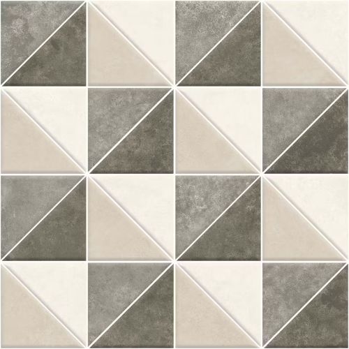 Bdf Triangle Mosaic Grey Hl Floor Tiles