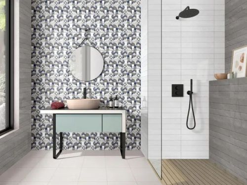 Odg Grey LT Sandstorm Mosaic Wall Tiles