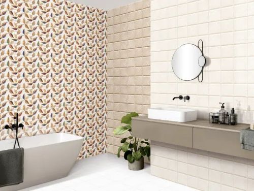 Ohg Elegant Multi Leaves Hl Wall Tiles