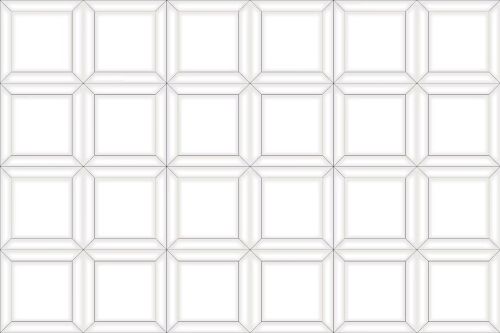 Sph 3D Square White Hl Wall Tiles