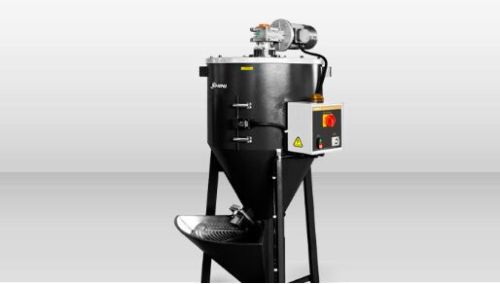 Vertical Batch Mixers SVM-U for Masterbatch, Recycled Materials.