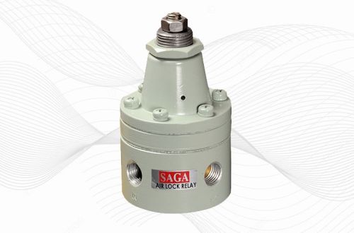 Air Lock Relay-Single Acting