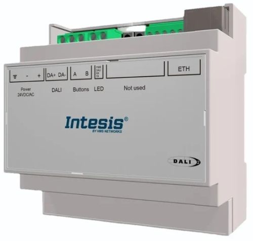 Dali to Modbus Tcp Server Gateway, Color : Light Grey. Ral 7035 for Iot