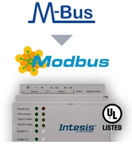 M-BUS to Modbus Tcp & Rtu Server Gateway