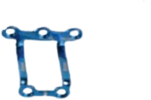 Titanium Chin Plate, Color : Silver For Maxillofacial Surgeries