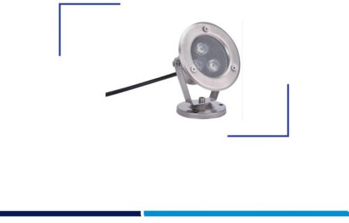 Kpt SS Spot Fountain Stand Light Thickness 22mm – 3″ Dia 3-9 Walt