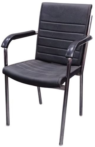 Chopper Office Visitor Guest Chair in Black Colour