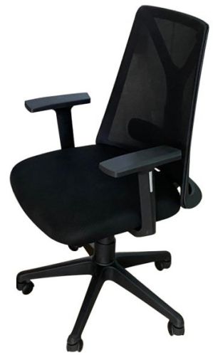 Office Conference Chair (Black) - Revolving Chair