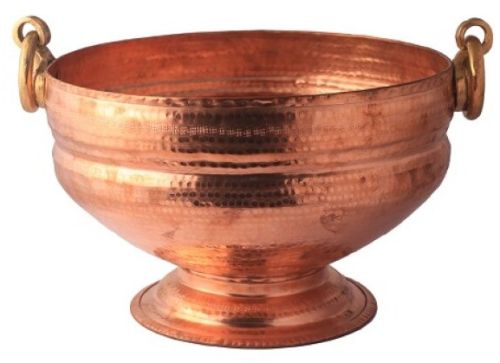 Copper Ghangal / Gangal KB-215 for Bathing, Water Storage, Home Decor